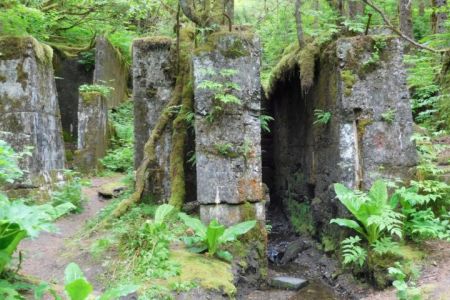 Remnants of Treadwell Mine