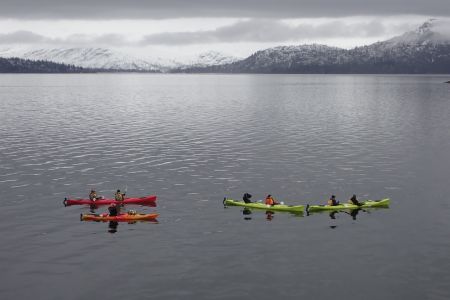 Kayaking Tidal Inlet