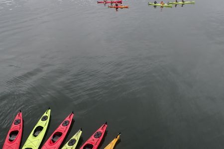 Kayaking Tidal Inlet