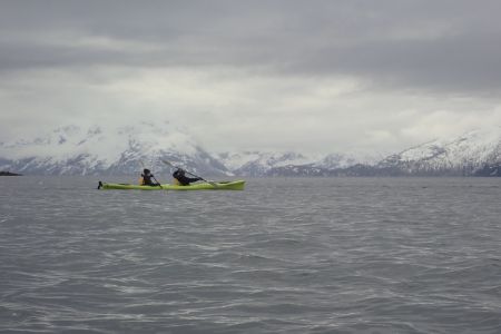 Kayaking Tidal Inlet