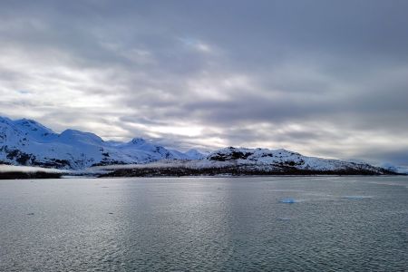 Making our way to the Grand Pacific glacier