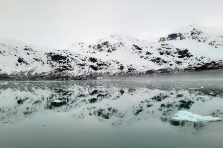 Making our way to the Grand Pacific glacier