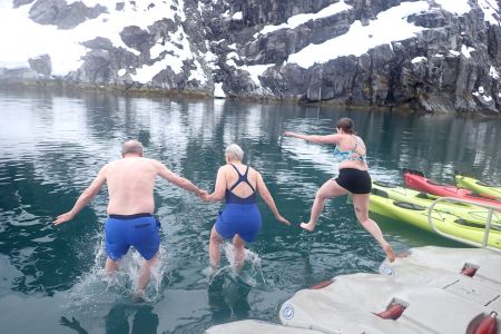 Margaret's Polar Plunge