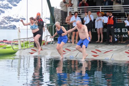 Margaret's Polar Plunge